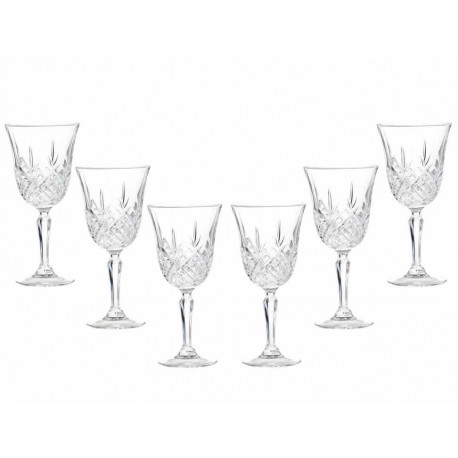 C D' Arq Juego de 6 Copas para Vino Tinto 180 ml Masquerade-ComercializadoraZeus- 89873576
