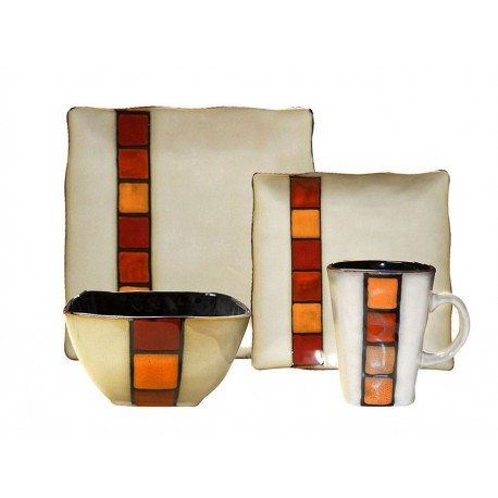 Haus Vajilla Cerrada Australia Naranja-ComercializadoraZeus- 1028940161