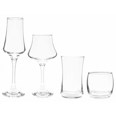 Haus Set Vasos y Copas Essentials-ComercializadoraZeus- 1043741035