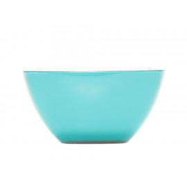 Haus Bowl Cuadrado Doble Fondo 1 Turquesa H 27 FL064 07-ComercializadoraZeus- 1037149647