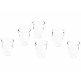 Crown Baccara Juego de Vasos 6 Piezas-ComercializadoraZeus- 1035514551