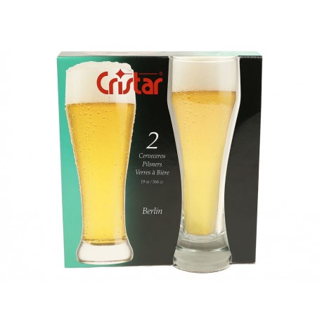 Cristar Juego de Vasos Cerveceros Berlin-ComercializadoraZeus- 1029112254