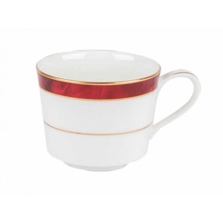 Noritake Taza para Café Marble Blanco Rojo-ComercializadoraZeus- 1020629670