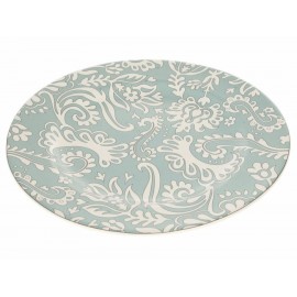 Haus Plato Base Paisley Azul-ComercializadoraZeus- 1050049741