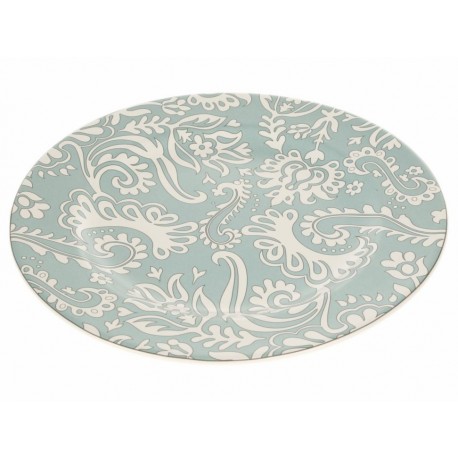 Haus Plato Base Paisley Azul-ComercializadoraZeus- 1050049741