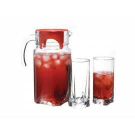 Jarra con Vasos Luna-ComercializadoraZeus- 1052297806