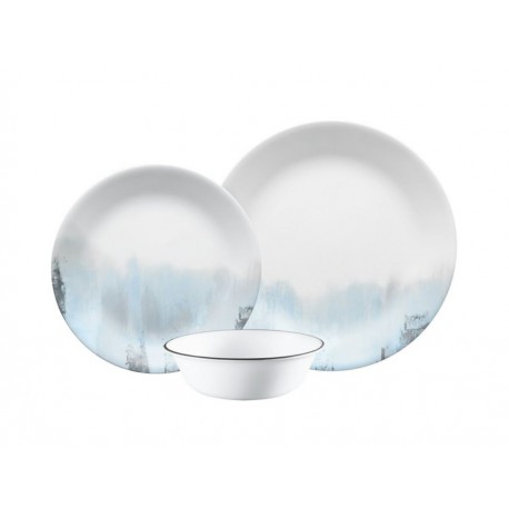 Corelle Vajilla Tranquil Reflection de 12 Piezas-ComercializadoraZeus- 1056452601