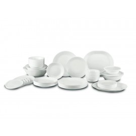 Corelle Vajilla Winter Frost White 74 Piezas Blanca-ComercializadoraZeus- 1056454078