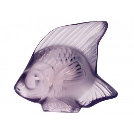 Lalique Escultura Pez Lila-ComercializadoraZeus- 31925142