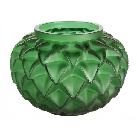 Lalique Florero Languedoc Verde-ComercializadoraZeus- 85818554