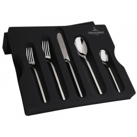 Villeroy & Boch Juego de Cubiertos New Wave Flatware Plata-ComercializadoraZeus- 1002313606