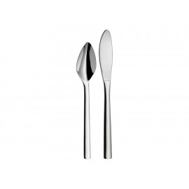 WMF Juego de Cuchara y Cuchillo Toronja Plata-ComercializadoraZeus- 1043126454