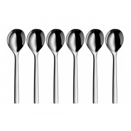 WMF Juego de Cucharas para Sopa Nuova 6 Piezas Plata-ComercializadoraZeus- 1043126390