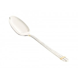 Chiristofle Cuchara para Café Aria Anillos Dorados-ComercializadoraZeus- 19320103