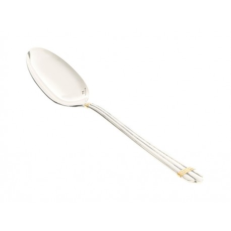 Chiristofle Cuchara para Café Aria Anillos Dorados-ComercializadoraZeus- 19320103