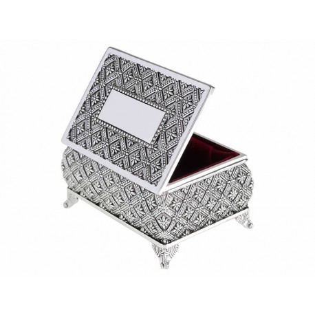 Zonana Joyero Garigoleado Chico Plateado 09-S8505SA-ComercializadoraZeus- 38424335