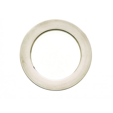 Christofle Plato Presentacion Guilloche Platine 29.-ComercializadoraZeus- 19184048