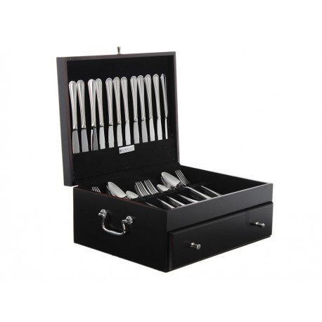 Köstlich Set de Cubiertos Orquídea 77 Piezas Plata-ComercializadoraZeus- 1029351496