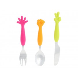 Haus Set de Cubiertos Infantil Multicolor-ComercializadoraZeus- 1018447238