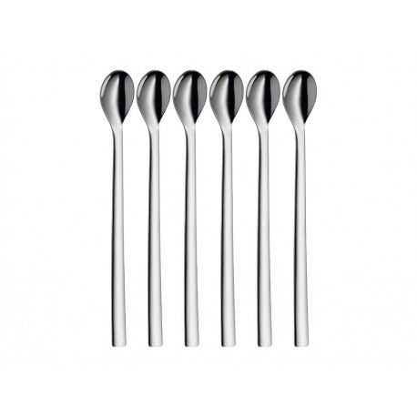 WMF Juego de Cucharas Long Drink Nuova 6 Piezas Plata-ComercializadoraZeus- 1043126381