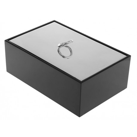 Christofle Caja Vértigo Laqueada Negra 4255085-ComercializadoraZeus- 1000876093