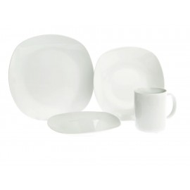 Kaiser Vajilla Blanco Superwhite 16 Piezas Blanco-ComercializadoraZeus- 1037106239
