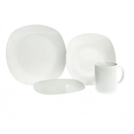 Kaiser Vajilla Blanco Superwhite 16 Piezas Blanco-ComercializadoraZeus- 1037106239