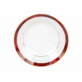 Noritake Plato Sopero Marble Blanco Rojo-ComercializadoraZeus- 1020629645