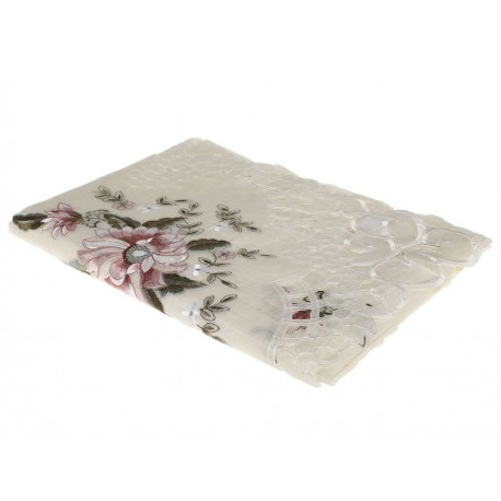 Blanme Mantel Redondo Crudo Isabel-ComercializadoraZeus- 1025071740