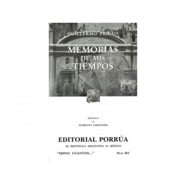 Memorias de Mis Tiempos-ComercializadoraZeus- 1038068608