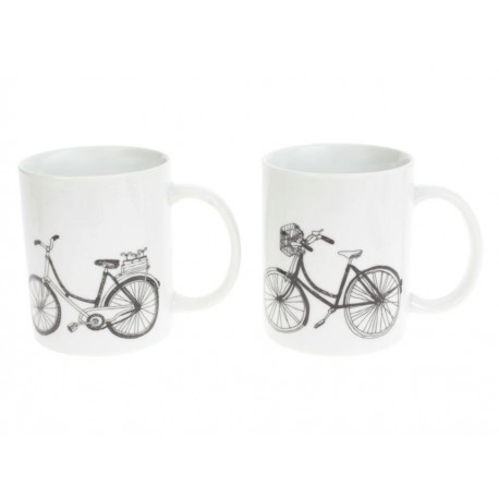Haus Elite Juego de Tazas Mugs Byke 4 Piezas-ComercializadoraZeus- 1045105900