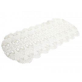 Ulrike Camino de Mesa Bordado Blanco-ComercializadoraZeus- 52513154