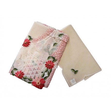 Blanme Mantel Rectangular Blanme Crudo Cereza HRL-859A-3-ComercializadoraZeus- 1040319367