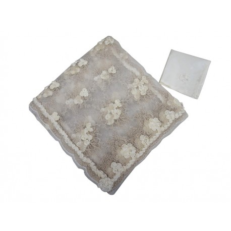 Blanme Mantel Rectangular Blanme Crudo Rositas SY2ECM025-1-ComercializadoraZeus- 1037827505