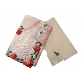 Blanme Mantel Cuadrado Blanme Crudo Cereza HRL-859A-8-ComercializadoraZeus- 1040319375