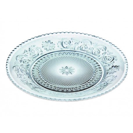 Baccarat Plato Arabesque Transparente-ComercializadoraZeus- 1037971797