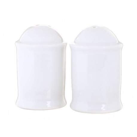 Limoges Salero y Pimentero Blanco Liso-ComercializadoraZeus- 32915591