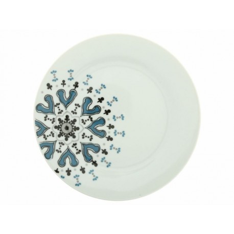 Crown Baccara Vajilla Azul 16 Piezas-ComercializadoraZeus- 1049034764