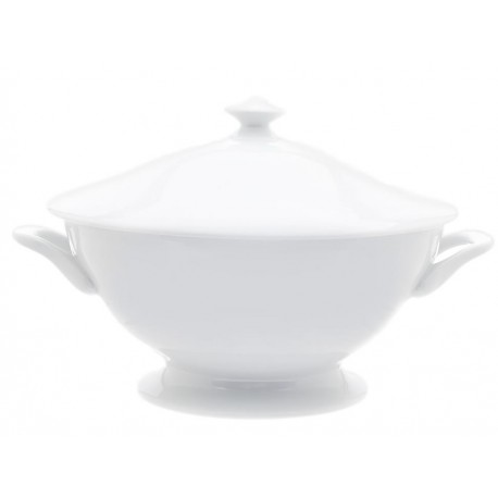 Limoges Sopera con Tapa Blanco Liso-ComercializadoraZeus- 14360794