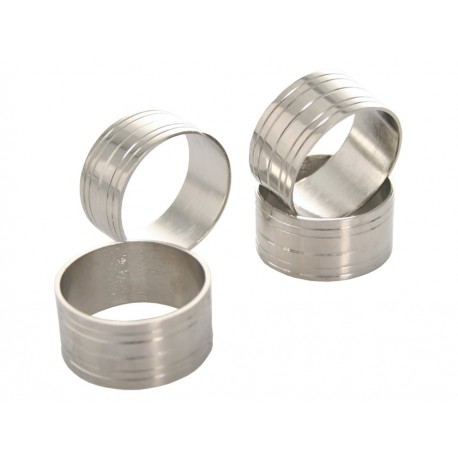 Mtz Vargas Servilleteros Circular Plata-ComercializadoraZeus- 37594997