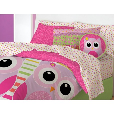 Set de Edredón Lovely Owl That's It Matrimonial-ComercializadoraZeus- 1057073952