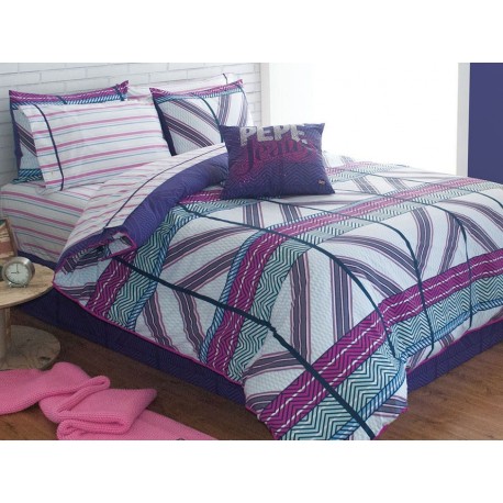 Set de Edredón Pepe Jeans Matrimonial-Queen Size-ComercializadoraZeus- 1058514120