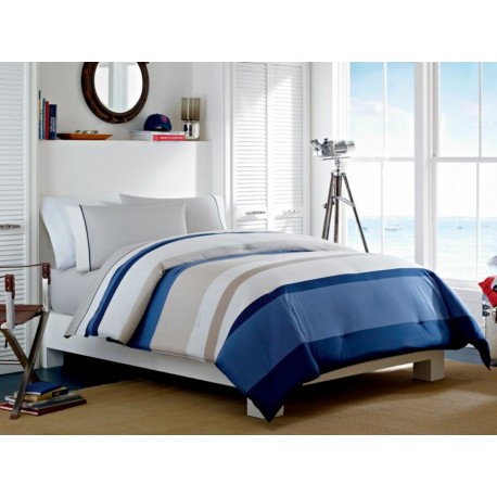 Edredón Nautica Grand Bank Matrimonial-Queen Size-ComercializadoraZeus- 1057021294