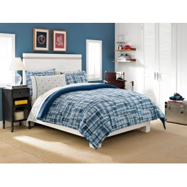 Nautica Juego de Sábanas Skysail Red Individual-ComercializadoraZeus- 1052744689