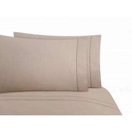 Juego de sábanas Dalfiori Cosmopolitan beige Queen Size-ComercializadoraZeus- 1052744816