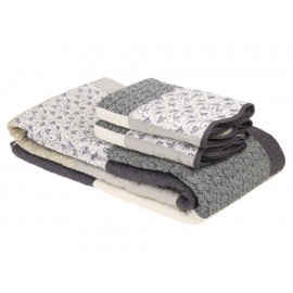 Lefko Set de Colcha King Size Pau Azul-ComercializadoraZeus- 1050078678