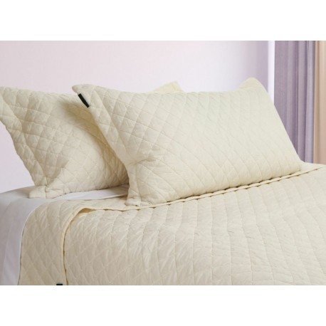 Lefko Set de Colcha Cuadros King Size Hueso-ComercializadoraZeus- 1049640001