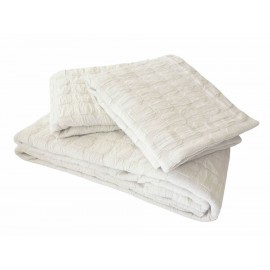 D Almeida Colcha Individual Blanco Geometric-ComercializadoraZeus- 66278816