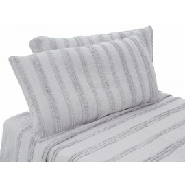 Lefko Set de Colcha Romantic King Size Gris-ComercializadoraZeus- 1055388730
