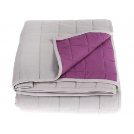 Dalfiori Colcha Queen Size Morado-ComercializadoraZeus- 1051127401